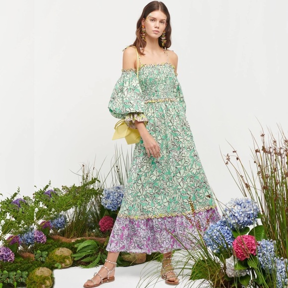 anthropologie boteh maxi dress Anthropologie Ranna Gill Boteh Maxi Dress Paisley